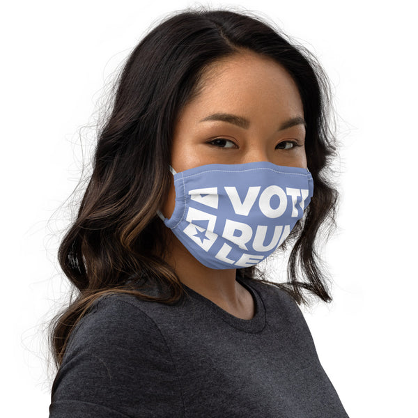 Premium Vote Run Lead Face Mask