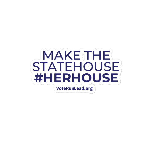 Feminist Purple #HerHouse Sticker