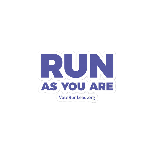 RAYA: Run As You Are Sticker